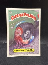 1986 TRAVELLIN’ TRAVIS Topps OS3 3rd Series Garbage Pail Kids 127a