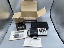 Casio MINI CM 604 Vintage 1970s Electronic Calculator with Case WORKS