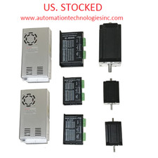 US Ship 3 Axis Nema 34 1805oz.in Stepper Motor Nema23 381oz CNC Kit CNC Hobby