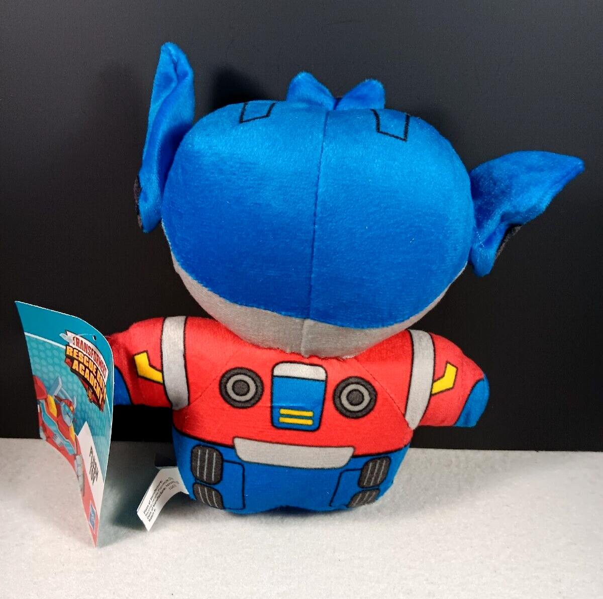 Transformers Rescue Bots Academy Optimus Prime Plush Toy Doll Hasbro 7"