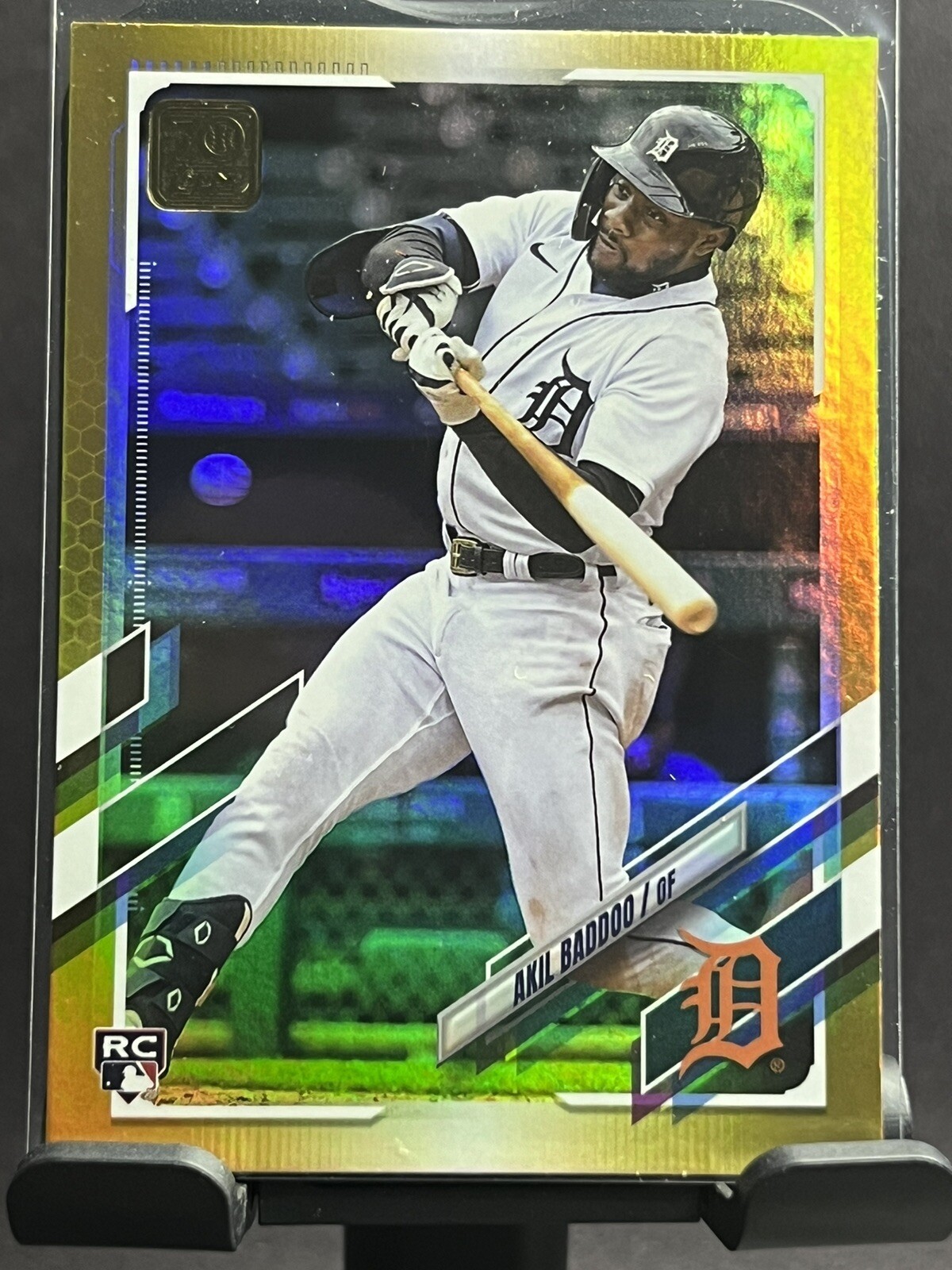 2021 Topps Update Akil Baddoo Gold Parallel /2021 Rookie RC #US196 Tigers