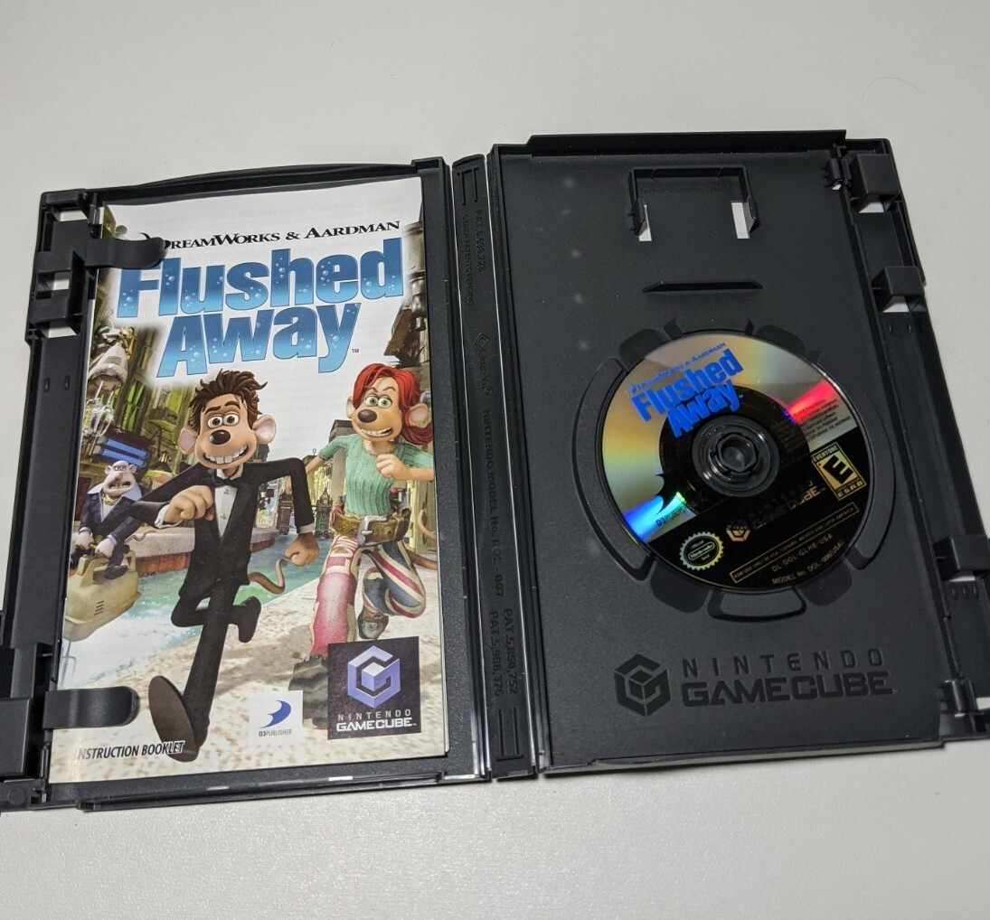 Flushed Away GameCube NTSC USA Nintendo 2006 Requires Freeloader Tested for sale online eBay