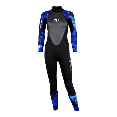 Aqua Lung Bali 3mm Camoblue Neopren Tauchanzug Fullsuite Restposten Sonderpreis