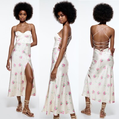 【4/30まで出品】 Lace Trimmed Floral Dress Amazon.co.jp: her lip to Lace Trimmed Floral Dress : おもちゃ