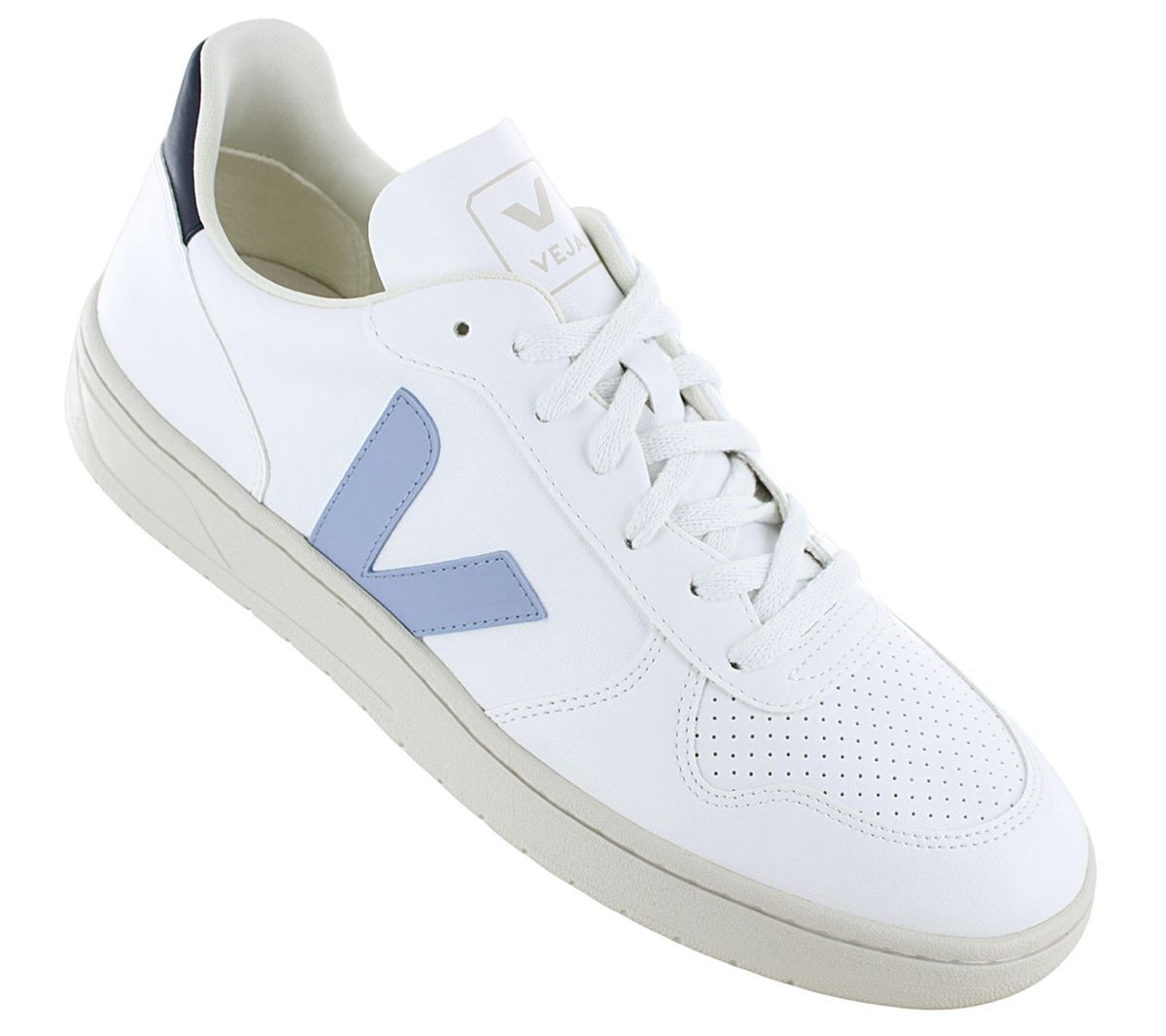 VEJA V-10 CWL Herren Sneaker Weiß VX0703111B Bio Freizeit Schuhe