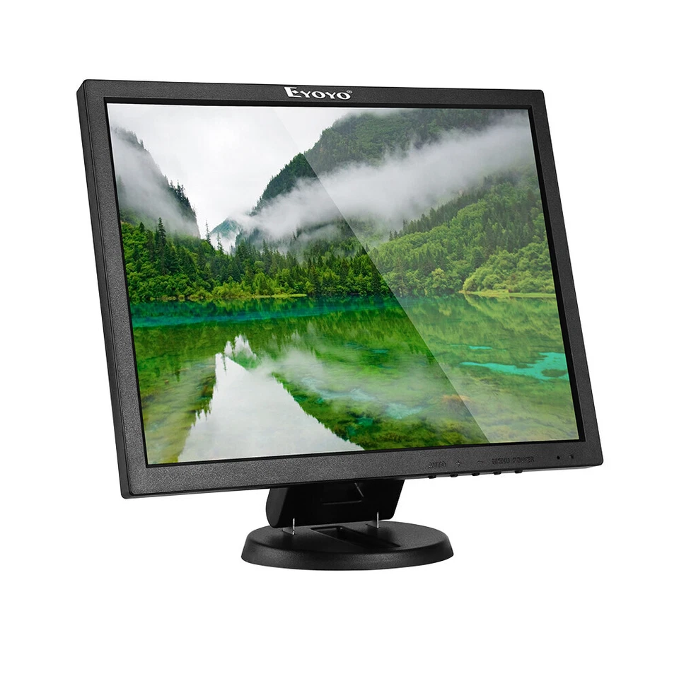Eyoyo 14 Inch LCD TFT HDMI Monitor Display Screen Gaming For Computer CCTV DVD - Image 2 of 4