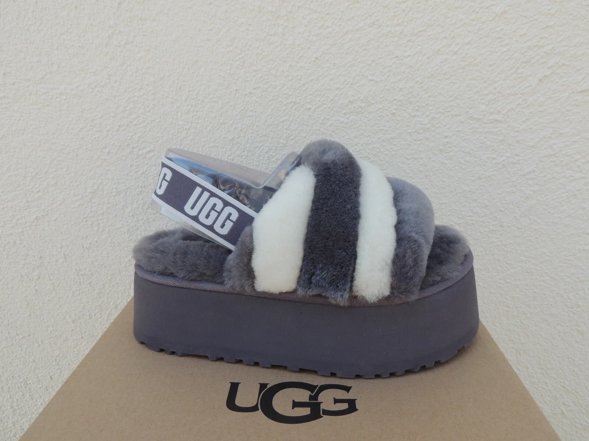 Ugg stripe sale slippers