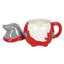 Christmas Gonk Lidded Mug Red and Grey CR_84823