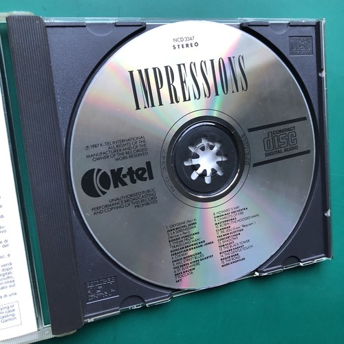 IMPRESSIONS Electro 80s Film TV Pop CD Knopfler Dave Grusin Morricone Roger Webb - Picture 4 of 9
