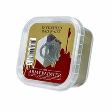 The Army Painter Battlefield Razorwire - Metal Razor Wire for Miniature Bases...