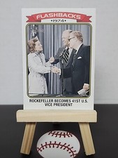 2023 Topps Heritage #NF-10 News Flashback Rockefeller Becomes 41 Vice President