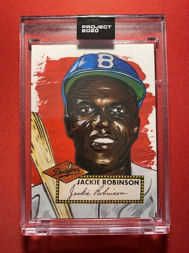 Jackie Robinson By Blake Jamieson Topps Project 2020 Card #42 PR 2,980 Dodgers