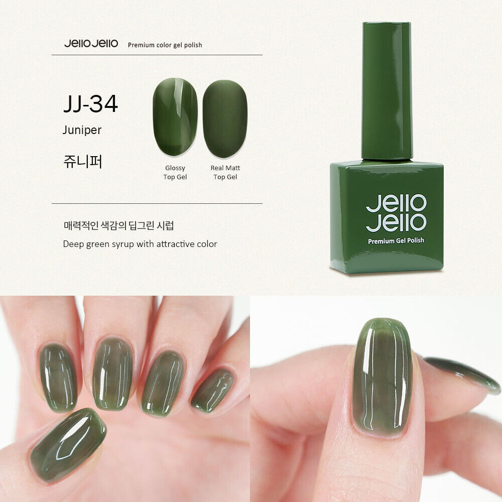 Jello Jello Premium Syrup Gel Nail Polish Mingle Edition 6 Color