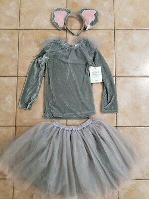 Pottery Barn Kids Elephant Tutu Halloween Costume 7 8 4591 Ebay