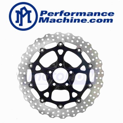 Performance Machine Front Right Dominator 13in. Two-Piece Brake Rotor for cg