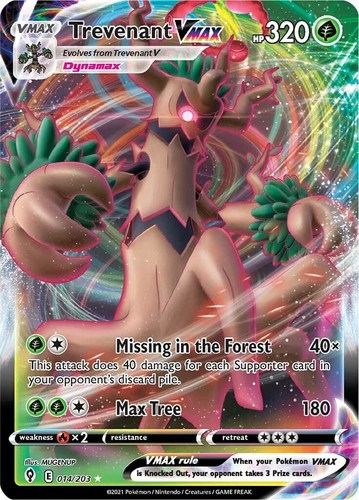 trevenant pokemon card holographic Pokemon 2025 M2a Mega Dream EX Hop's Trevenant Art Rare Holo Card #204/193