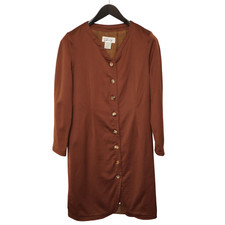 Women Genny Dress Vintage Wool Mane In Italy Size I44 F42 38 GB36 US10 XME630