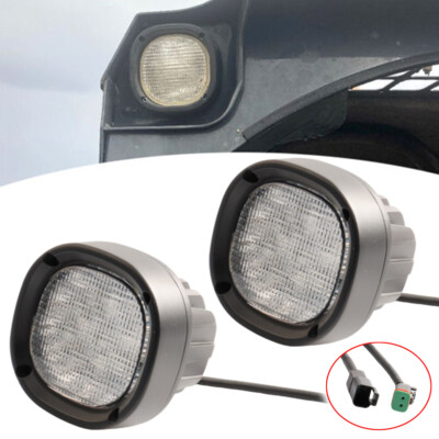 2pcs 45W LED Work Light AT352538 for John Deere 312GR 314G 316GR 317G 318D 318E