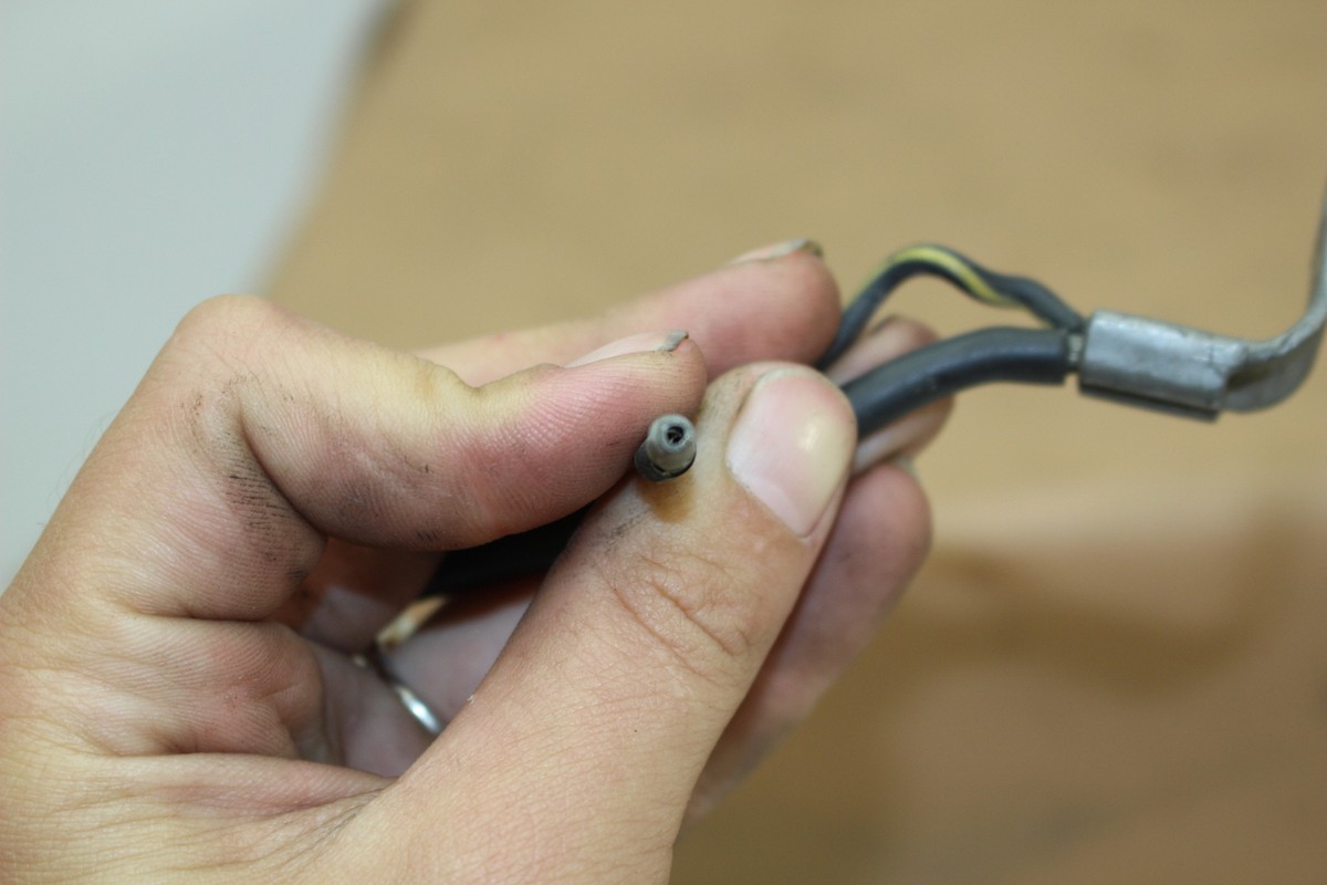 1987 KAWASAKI NINJA ZX750 (#299) GROUND CABLE POSITIVE WIRE LINE