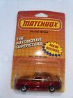 New ListingVtg 1987 Matchbox Red Maroon Magenta Saab 9000 Turbo Mb15 Nip