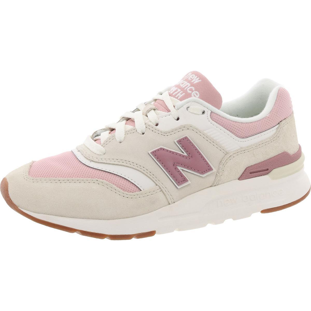 Женские розовые повседневные и модные кроссовки New Balance 6 Medium (B, M) BHFO 1212