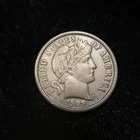1909 S Barber Dime AU About Uncirculated San Francisco Key Date 10c MAKE OFFER!