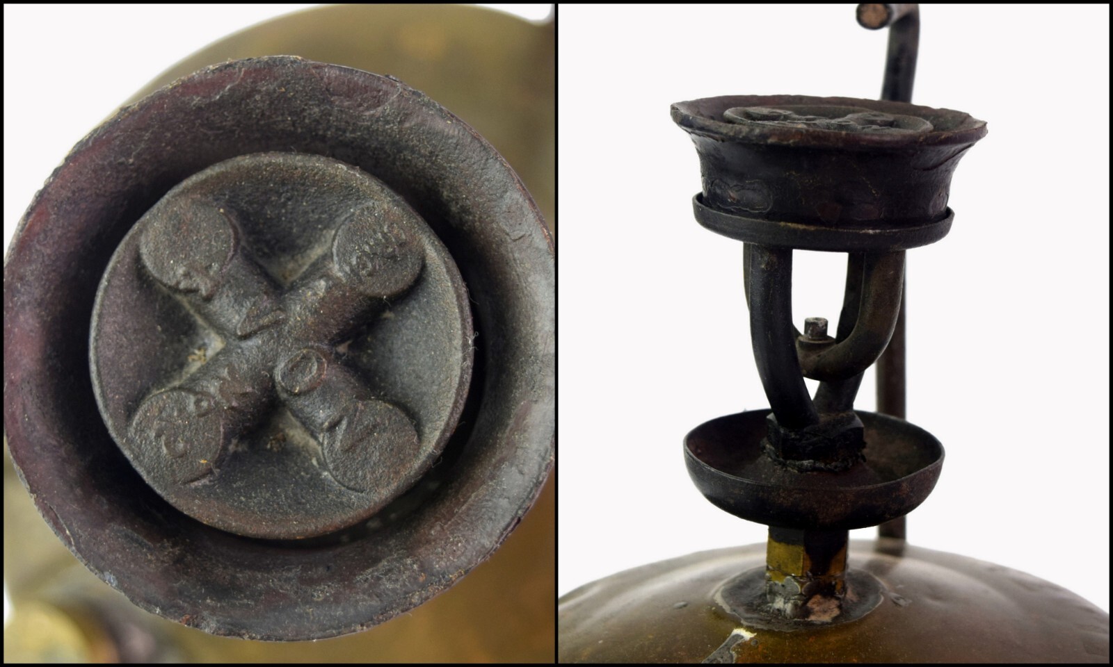 Single Burner Brass & Iron Original Plaza Brand Kerosene Pressure Stove G66-1256