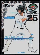 2025 Panini Prospect Edition #17 Max Williams Holo Ticket Black Velocity #/39