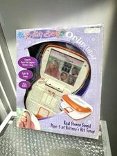 Britney Spears SUPER RARE Vintage 2000 Mini Laptop Musical Electronic Toy NEW!