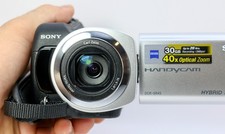 Sony Handycam DCR-SR45 30GB HDD Camcorder 40x Zoom NightShot Plus Tested