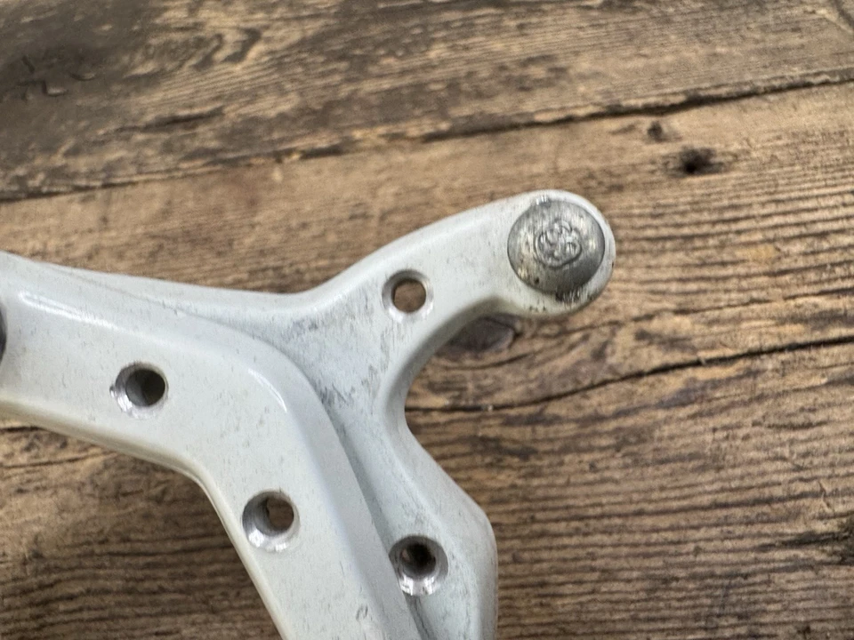 Odyssey System 2000 1985 freno delantero BMX blanco vintage Old School BMX Foto 4 de 4