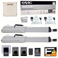 Automatisierung FüR Tore A Klopfer 24V Master Satz Faac 104415144 Automatismen