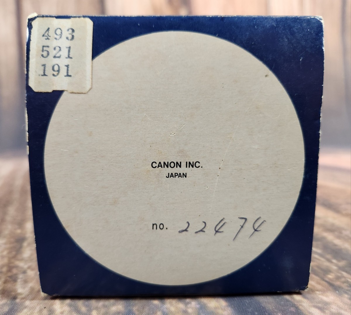 Canon Lens FD 200mm 1:4.0 Japan with Case Original Box Paperwork