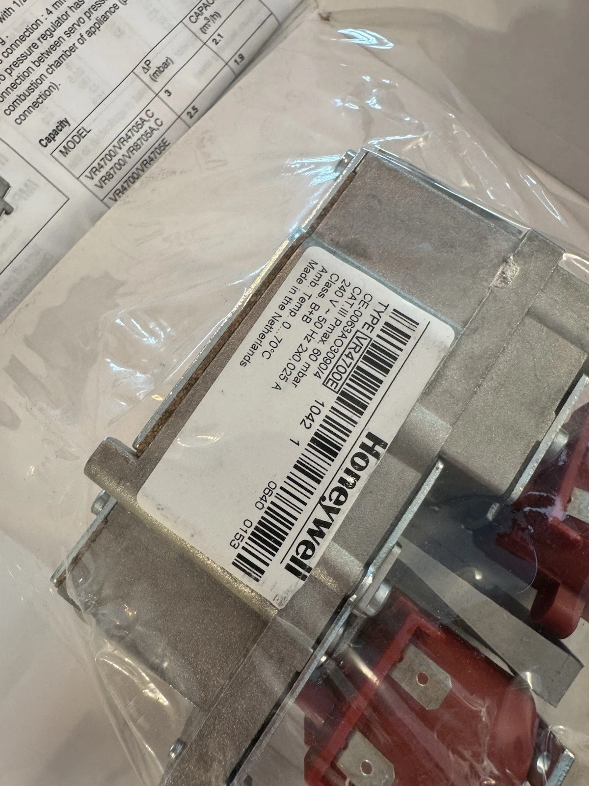 Honeywell VR4700E1042U MN Gas Control Ideal 308359 Brand New In Box 6