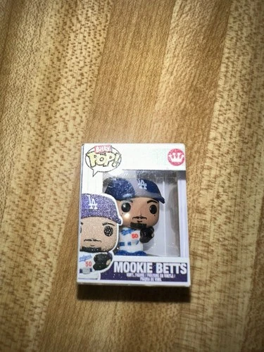 Funko Bitty Pop Baseball MLB Los Angeles Dodgers Mookie Betts Figure