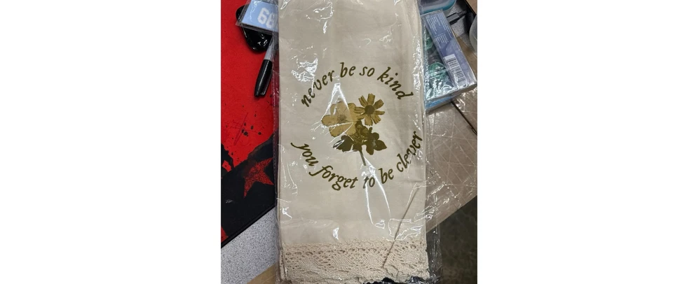 Taylor Swift nunca serás tan inteligente. Juego de toallas de cocina de té te olvidas de ser amable Foto 2 de 2