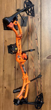 Bear Apprentice III 3 Youth Compound Bow 50lb Orange Camo Hunting Bow RH KIT