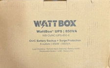 WattBox WB-OVRC-UPS-850-8 Standby UPS & Battery Pack 8 Outlets