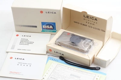 [ Inutilisé dans sa boîte ] Appareil photo argentique 35 mm Leica Minilux... - Photo 1/4