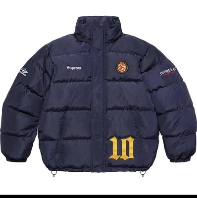 Supreme Umbro Down Puffer Jacket Navy