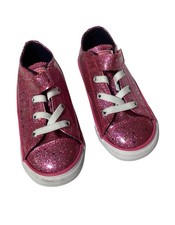 New Converse Pink Galaxy Glitter Sparkle Shoes Toddler Girls 9