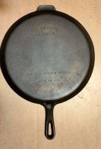 Wagner Ware 11 1/4 Skillet Griddle In Excellent Restored Condition No Reserve