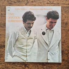 LP Carlos Santana Mahavishnu John McLaughlin - Love Devotion Surrender 69037