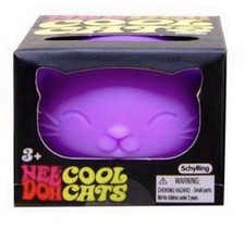 Nee Doh Cool Cats Squishy Fidget Ball Multiple Colors