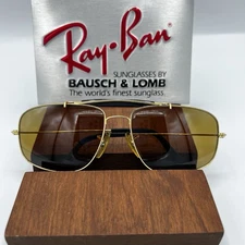 Vintage Ray Ban B&L Explorer w1699 B20 Chromax Driving 58mm sunglasses