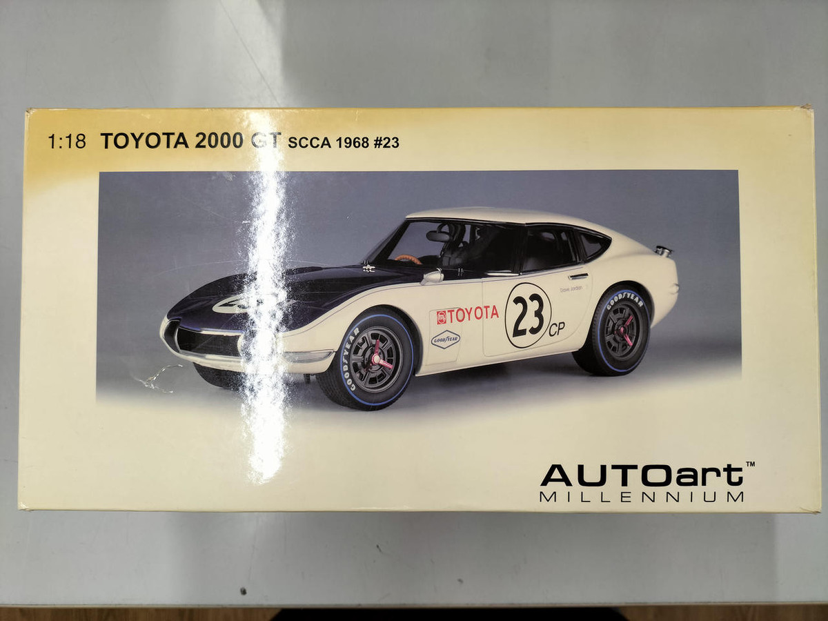 Autoart 1/18 Toyota 2000GT SCCA 1968 #23 | eBay Autoart 1/18 Toyota 2000GT SCCA 1968 #23 | eBay
