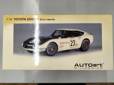 1/18 Autoart オートアート トヨタ 2000GT SCCA Autoart 1/18 Toyota 2000GT SCCA 1968 #23 | eBay