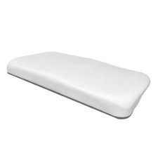 Seat Bottom Cushion Assembly for Club Car Precedent Golf Cart 2004-2021 - White