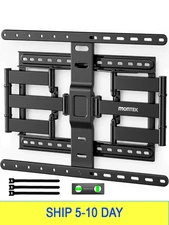monTEK Ultra Slim TV Wall Mount for 43-90 Inch TVs | 1.1" Thin Low Profile Full