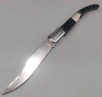 Albainox Messer Arabe Black Klappbügelmesser Taschenmesser 3Cr13MoV Stahl Holz